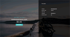 Desktop Screenshot of newavesensors.com